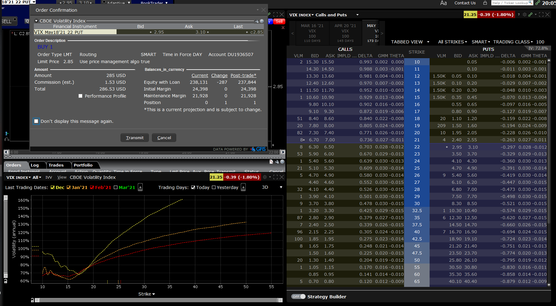 Vix long put 22 margin.PNG